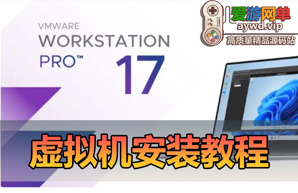 【实用教学工具】虚拟机安装教程最新17版本虚拟机下载安装带许可证VMware-workstation-full-17.0.0-20800274缩略图