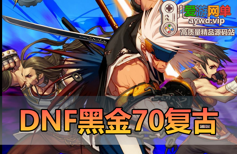 搜集端游【DNF】70级黑金版慢节奏养老怀旧版虚拟机一键端GM后台缩略图