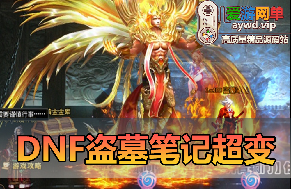 搜集端游【DNF盗墓笔记】超变第八季100级洪荒无限虚拟机网单GM后台缩略图